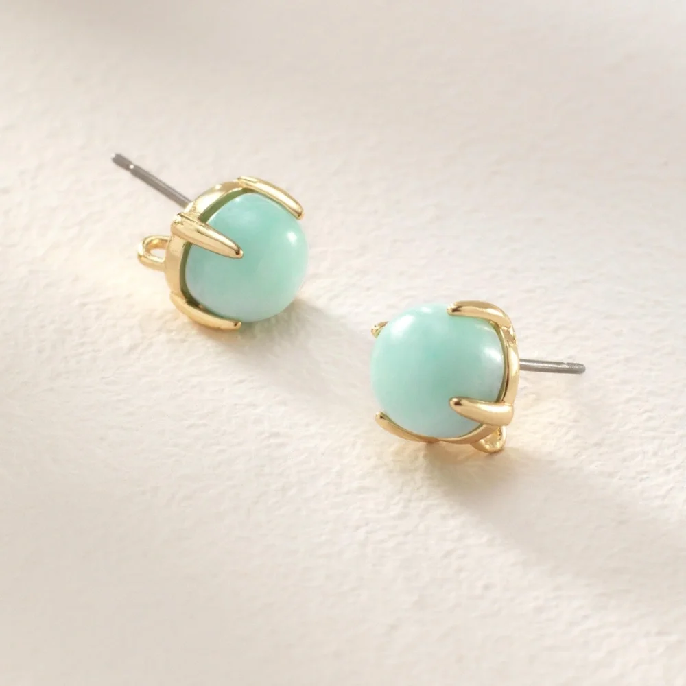 Stella & Dot | Mint Anne Fringe Statement to Stud Earrings - Picture 4 of 10